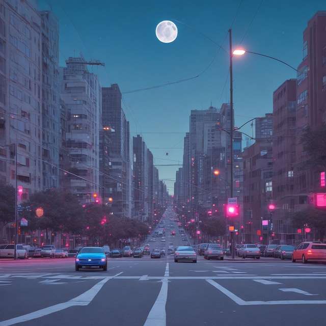 An AI Generated Cityscape