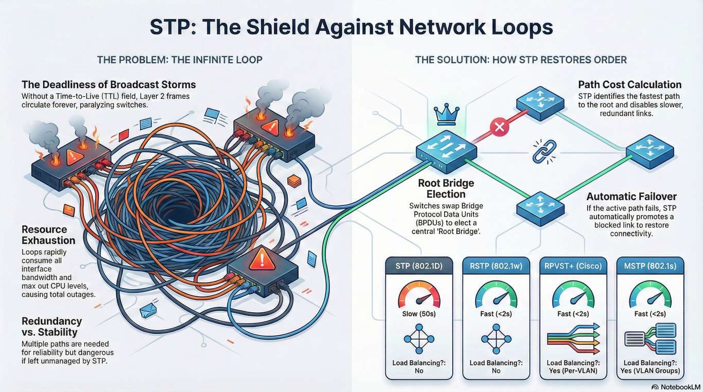 Spanning Tree Protocol (STP) - The Cipher Journal